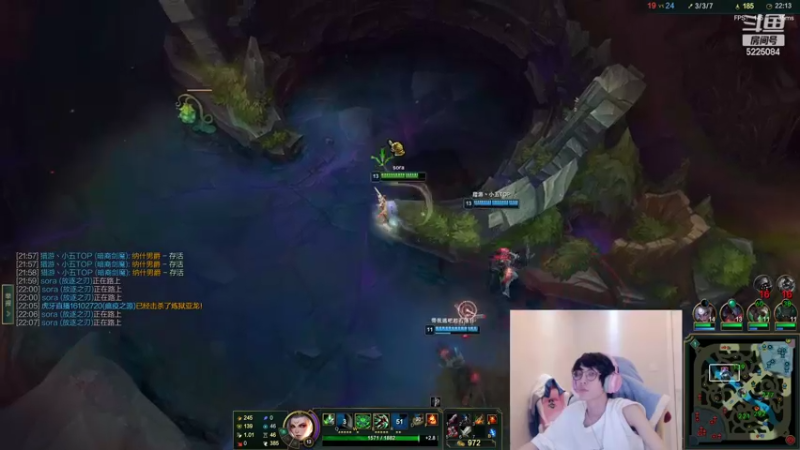 【2022-03-09 08点场】天灰灰qaq：峡谷千分虐杀各区高分选手