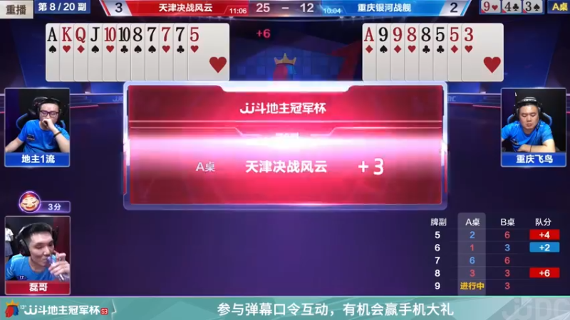 【2022-03-09 15点场】JJ斗地主官方：经典战役回顾 488743