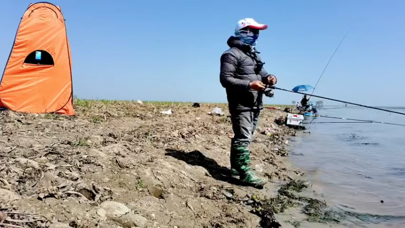 【2022-03-09 12点场】中华户外钓鱼：斧头湖野钓板鲫