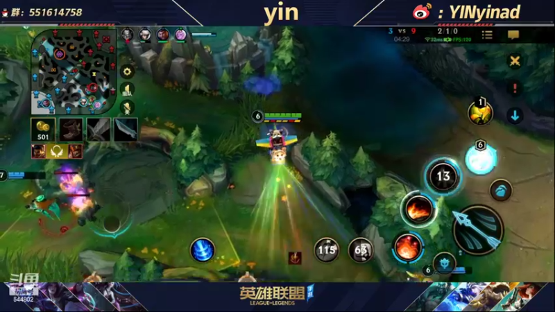 【2022-03-10 13点场】yin小哥：第一卡莎 Q区千分王者