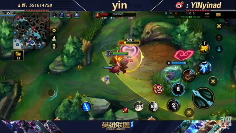 【2022-03-10 15点场】yin小哥：第一卡莎 Q区千分王者