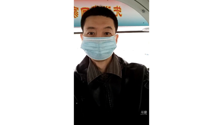 在车上