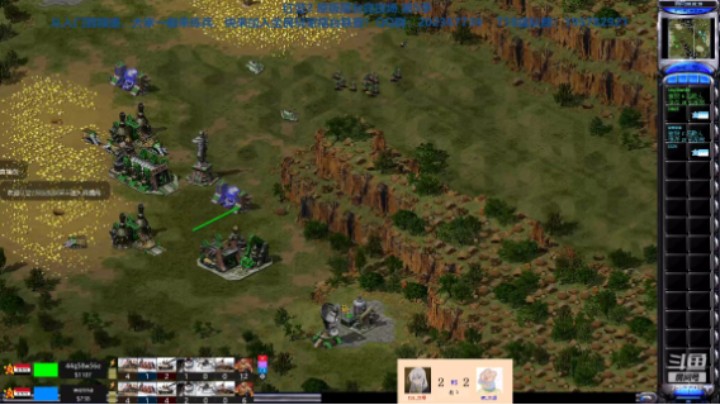 红警2原版擂台竞技场 第5季 文雫 vs 大湖 入门级强排对战（2）