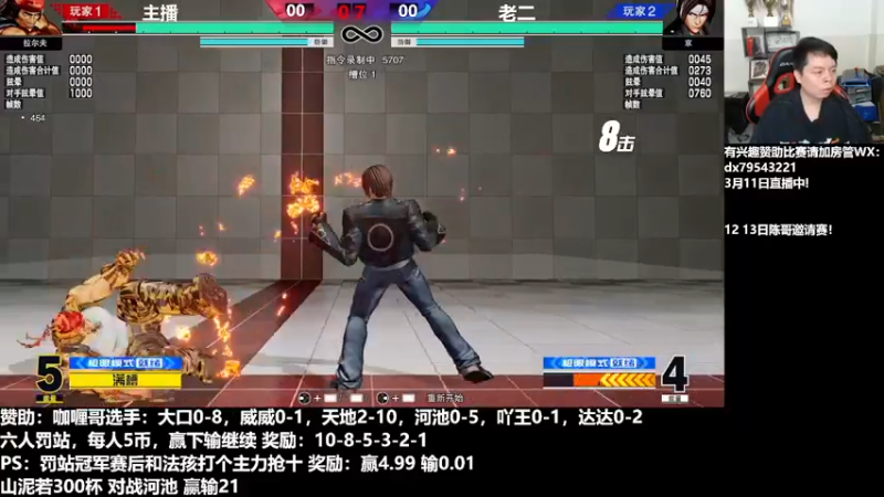 【2022-03-12 00点场】格鬦家大口：晚上好，咖喱哥组织6人罚站赛！