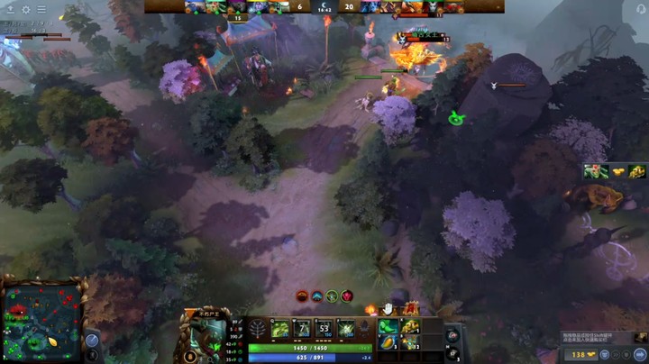 美滋滋【DOTA2】牛健子983的四号位不朽尸王躺赢5打4时刻