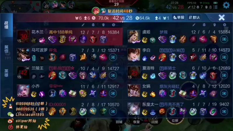 【2022-03-12 00点场】sViper丶阿灿：阿灿：没事就吃66煤儿，你别管wor拉