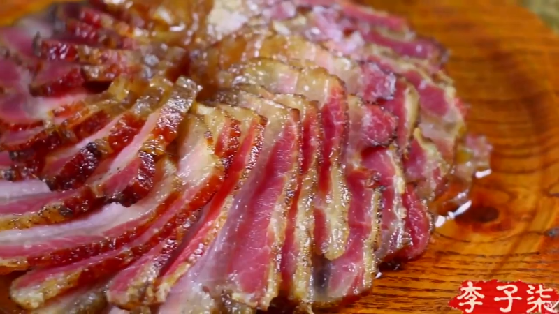 我在斗鱼看李子柒liziqi直播美食