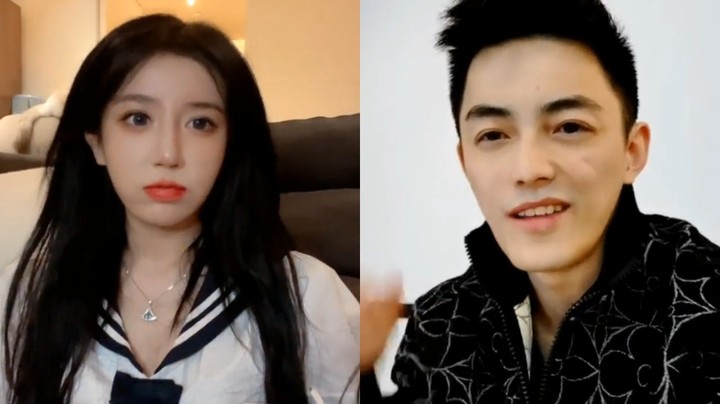 智勋和呆妹连麦PK，呆妹输了要做俯卧撑好搞笑