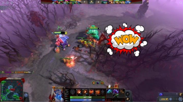 美滋滋【DOTA2】牛健子983的五号位稳定蓝胖食人魔法师实力躺赢