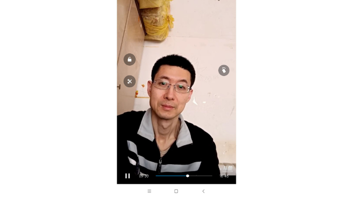 在直播中