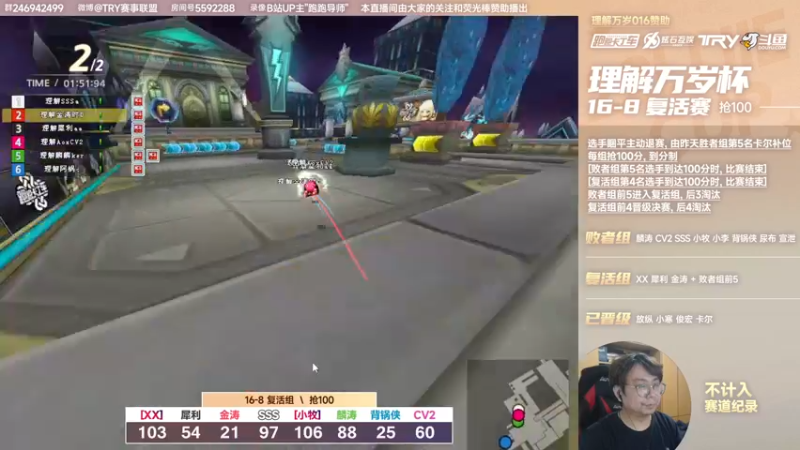 【2022-03-12 22点场】TRY赛事联盟导师：【导师】第三届理解万岁杯个人精英赛正赛