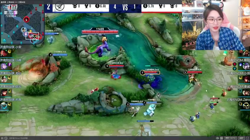 【2022-03-11 19点场】解说小鹿呀：比赛：AG vs GK