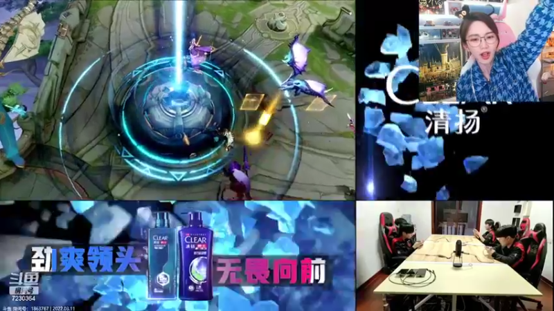 【2022-03-11 21点场】解说小鹿呀：比赛：AG vs GK