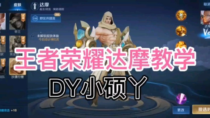 DY小硕丫教你玩达摩