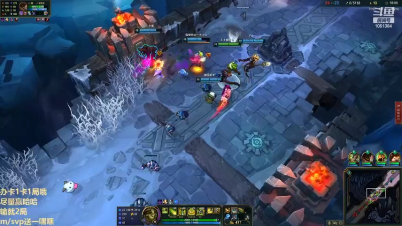 【2022-03-14 20点场】一只吃鱼妹：诺克萨斯乱斗地下室带你一张办卡打一天