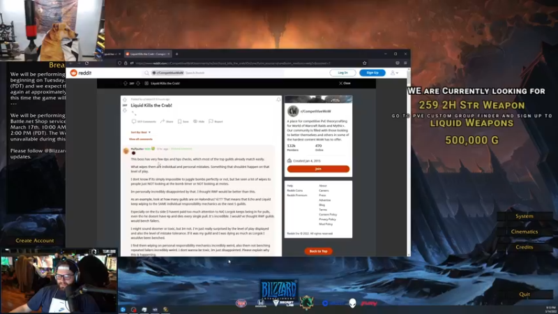 【2022-03-15 09点场】棒老三：OB爱抠开荒M7~~