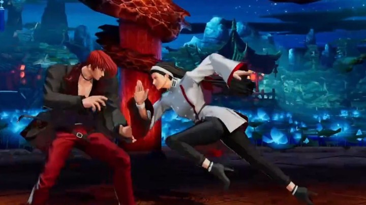 拳皇15：中段王者喵大佬原来也在苦练新格斗，抢五娱乐交流