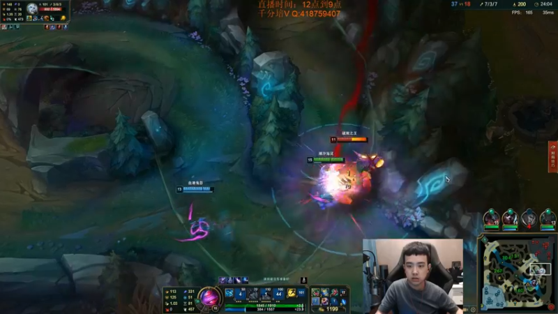 【2022-03-17 22点场】LOL丶摇摆：纯对线单杀教学局.把把mvp