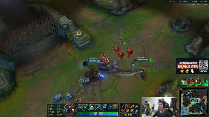 【2022-03-17 16点场】余小C真的很强：余小C：早上好，鱼人来了