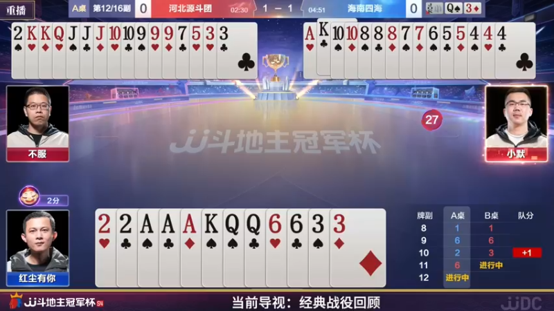 【2022-03-18 15点场】JJ斗地主官方：斗地主冠军杯，S4季前热身开战