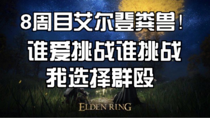 8周目艾尔登之兽 谁想挑战谁挑战 我选择正义的群殴