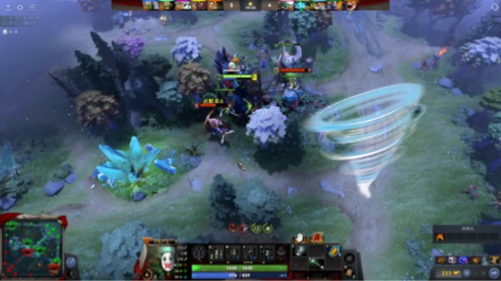 惨兮兮【DOTA2】牛健子983的四号位不朽尸王被血虐，开局跟兽在下路压的还行，结果对面一个四号位光法一个中路天怒直接杀穿了，绿鞋5级大根光法逛荡全场，好惨