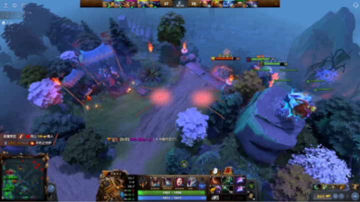 活久见【DOTA2】牛健子983的四号位沉默术士遇见中单双头龙杰奇洛和三号位小y暗影萨满，4个辅助全程被冲脸碾压，浪费时间，直接开局就按核心出装耍耍了，什么玩意