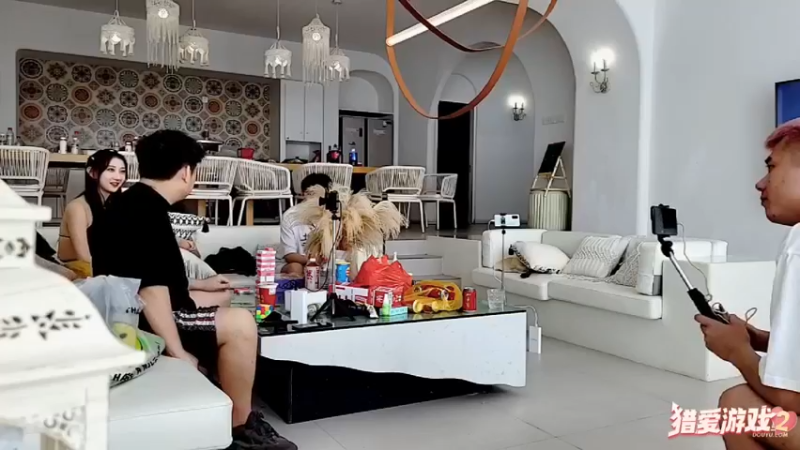 【2022-03-21 13点场】douyu小漠：猎爱游戏2】女生福利日 新嘉宾加入