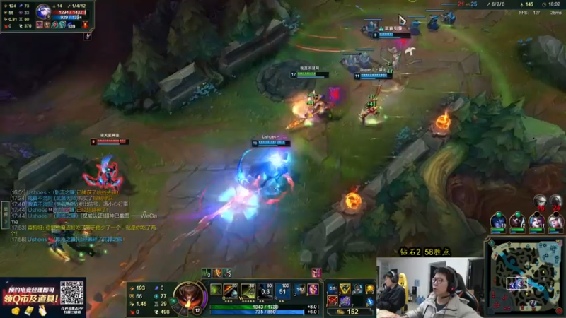 【2022-03-22 11点场】余小C真的很强：余小C：武器已达成！一区上个大师！