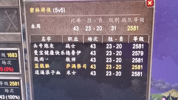 2581分战术三奶起伏跌宕战！