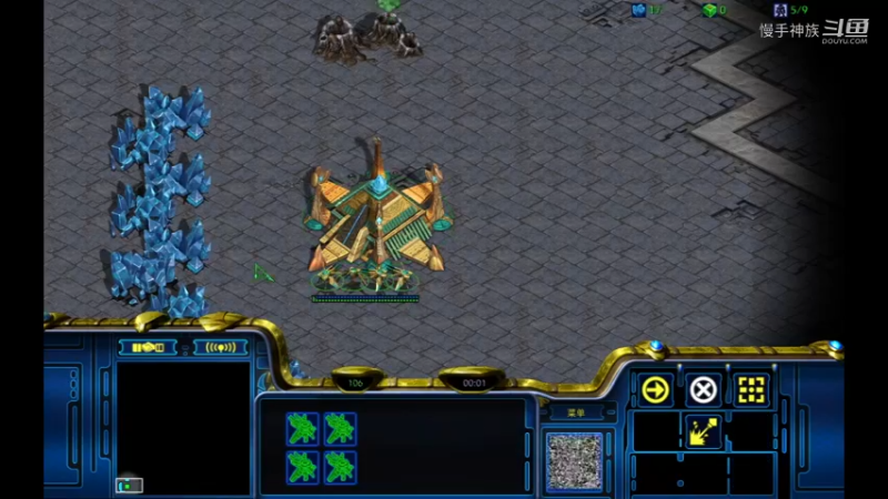 pvp速2矿打法慢手神族星际日常2022-04-5