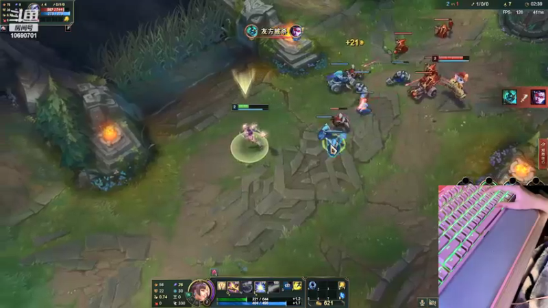 【2022-03-22 22点场】女盲僧童童：超级触手 1v5 蒂花之秀 可上车