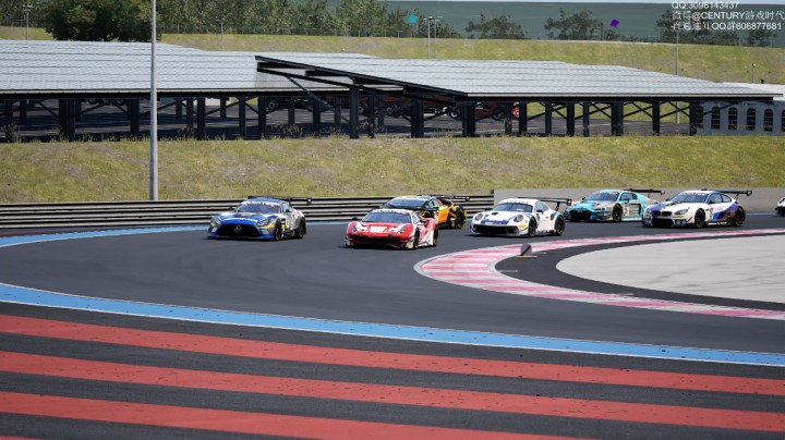 《神力科莎》GT世界挑战赛2021法国保罗里卡德赛道法拉利488 GT3 EVO