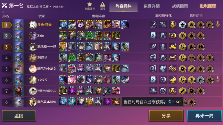 金铲铲第一次赢