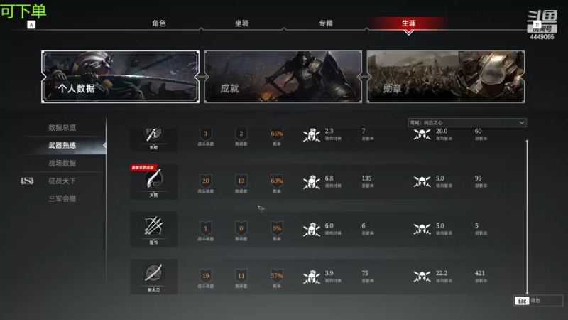 【2022-03-25 00点场】王下丶宇文情：TKT：国服 火铳 太刀