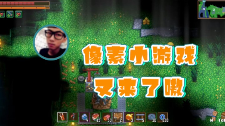 【主播杨树】：像素小游戏又来了嗷