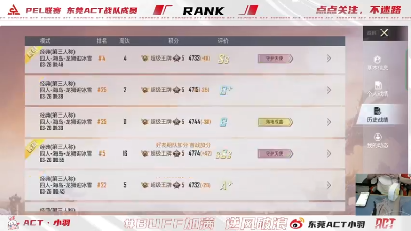 【2022-03-26 02点场】ACT小羽：ACT小羽的直播间
