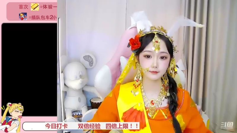 【2022-03-25 18点场】欣小菜：双倍经验｜cos阿离玉兔精