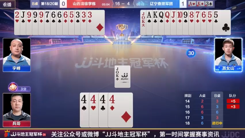 【2022-03-26 19点场】JJ斗地主官方：斗地主冠军杯，S4季前热身开战