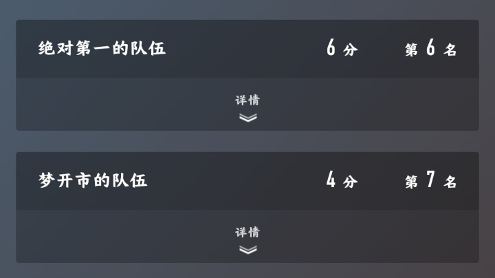 第一次手Q比赛