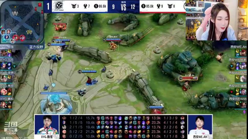 【2022-03-27 17点场】解说小鹿呀：比赛：MTG vs KSG