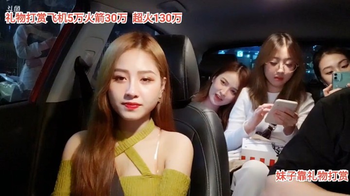 美女大海和龙哥等人在车上唱越南歌很好听啊