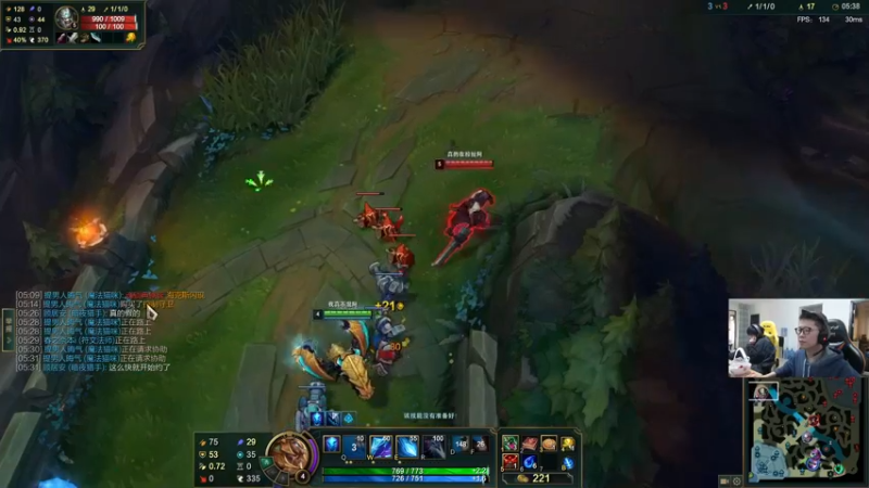 【2022-03-28 16点场】余小C真的很强：余小C：早上好，鱼人来了