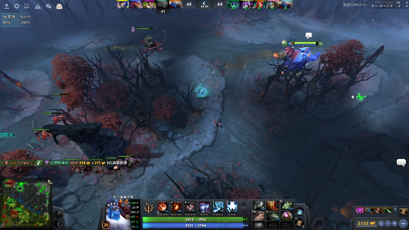 我在斗鱼看龚建ZSMJ直播DOTA2