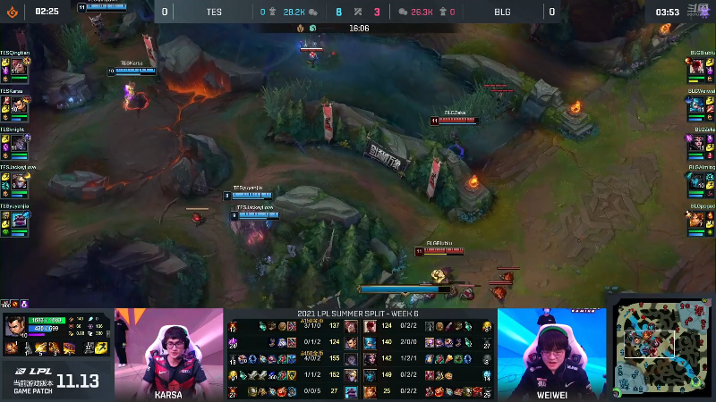 【英雄联盟】英雄联盟赛事的精彩时刻 20220329 09点场