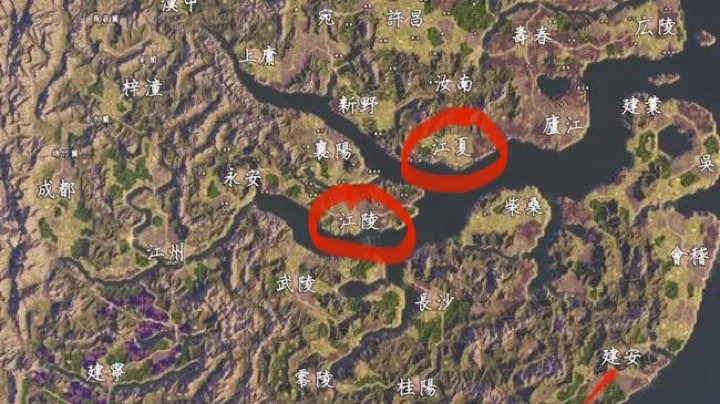 拿我江夏，屠你江陵，取你襄阳