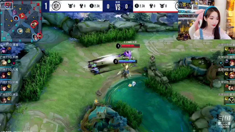 【2022-03-30 19点场】解说小鹿呀：卡位赛：WB vs TTG