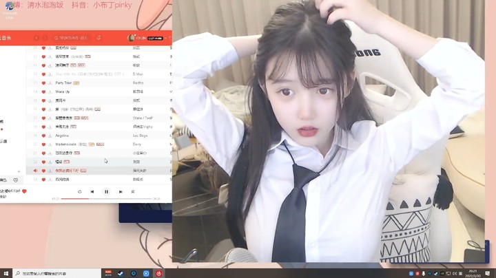 美女布丁校园风来袭，真可爱