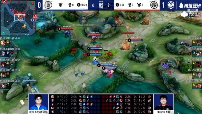 【2022-03-29 19点场】YTG丶落幕：卡位赛 GK vs LGD大鹅