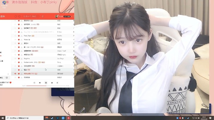 可爱的美女布丁